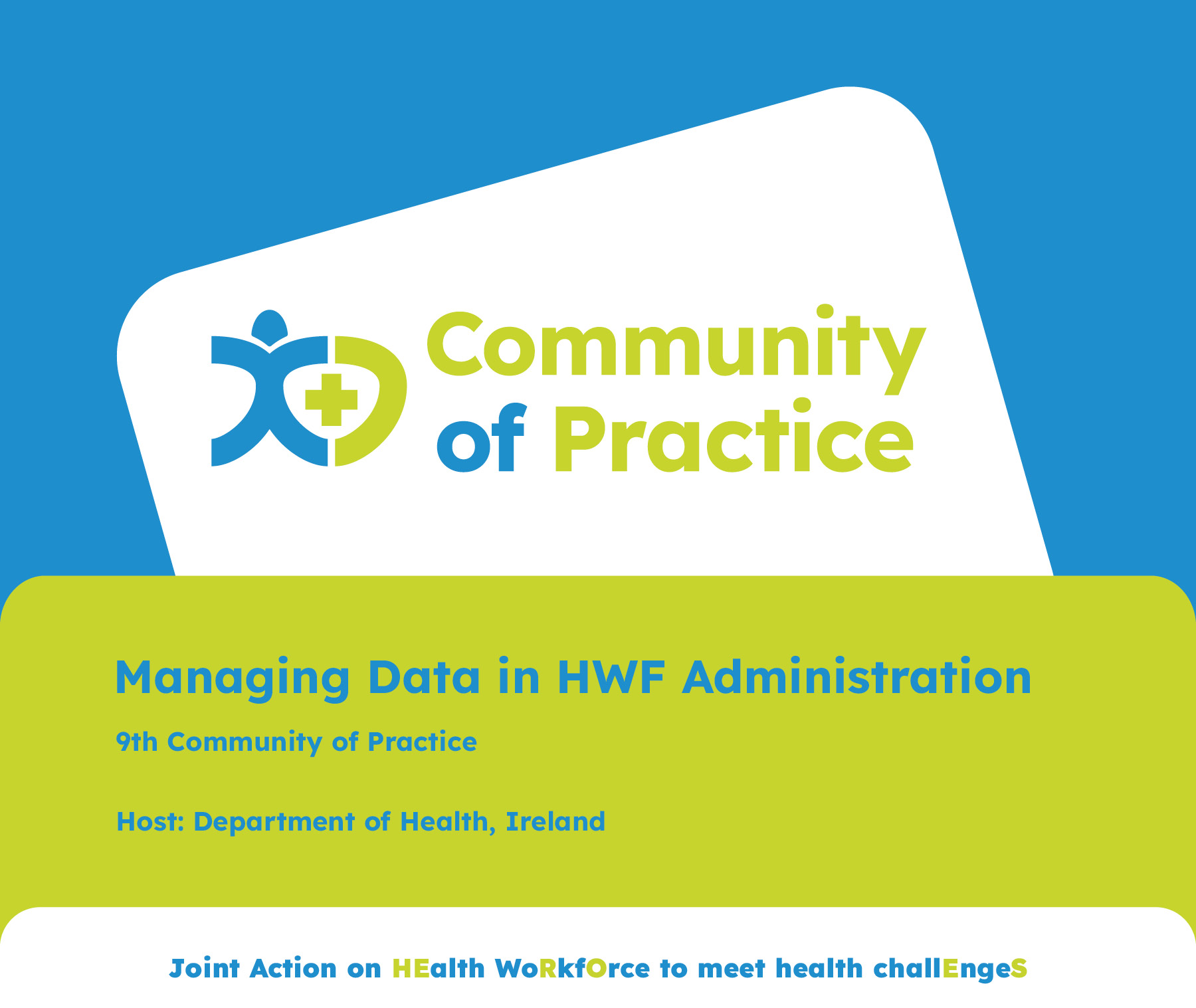 9th Community of Practice – Managing Data in Health Workforce Administration